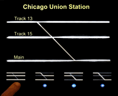 Chicago Union Station Custom Panel